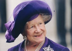 The Queen Mother, on her 100th birthday